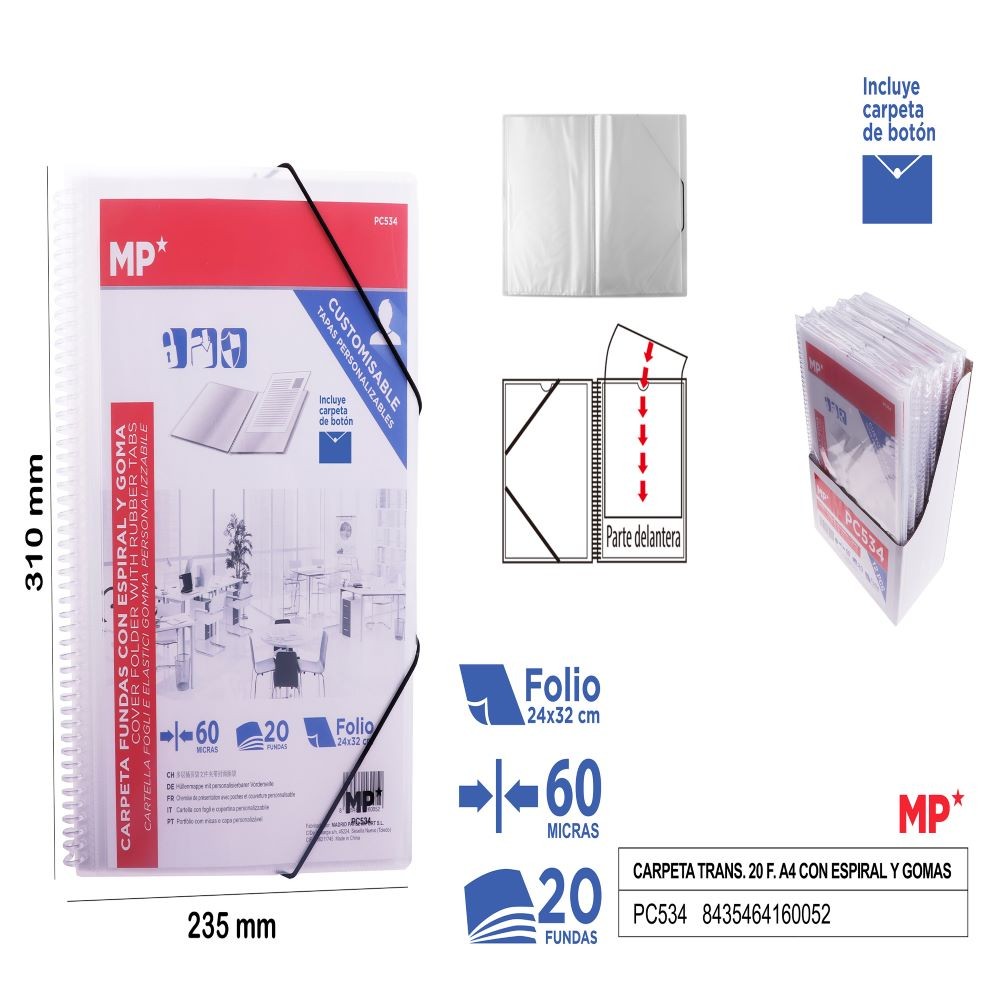 FOLDER TRANSP. 20