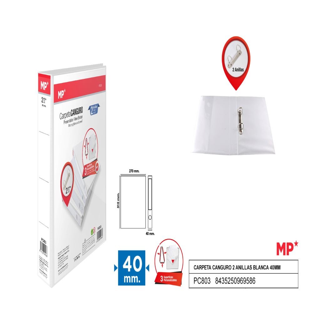 40MM KANGAROO FOLDER