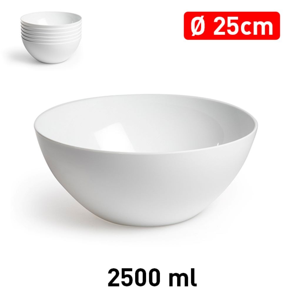 WHITE BOWL 25
