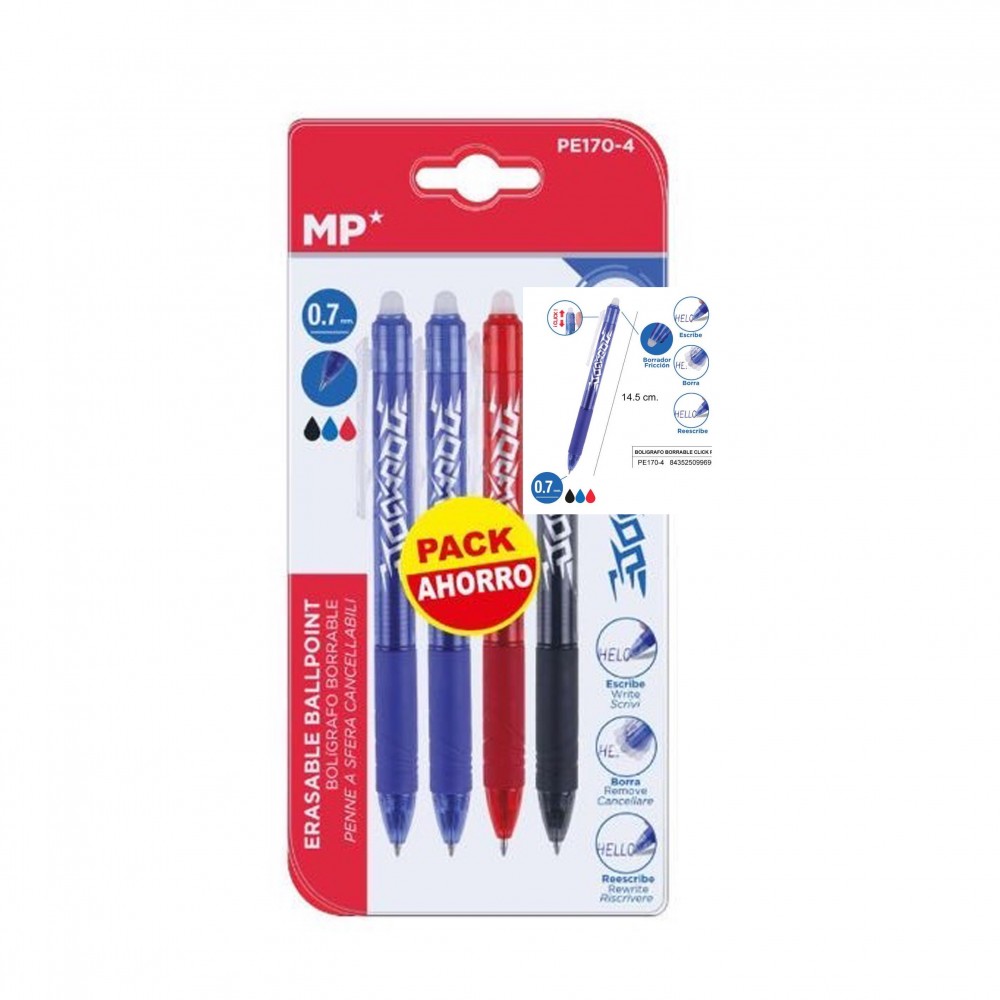 ERASABLE PEN CLICK PACK