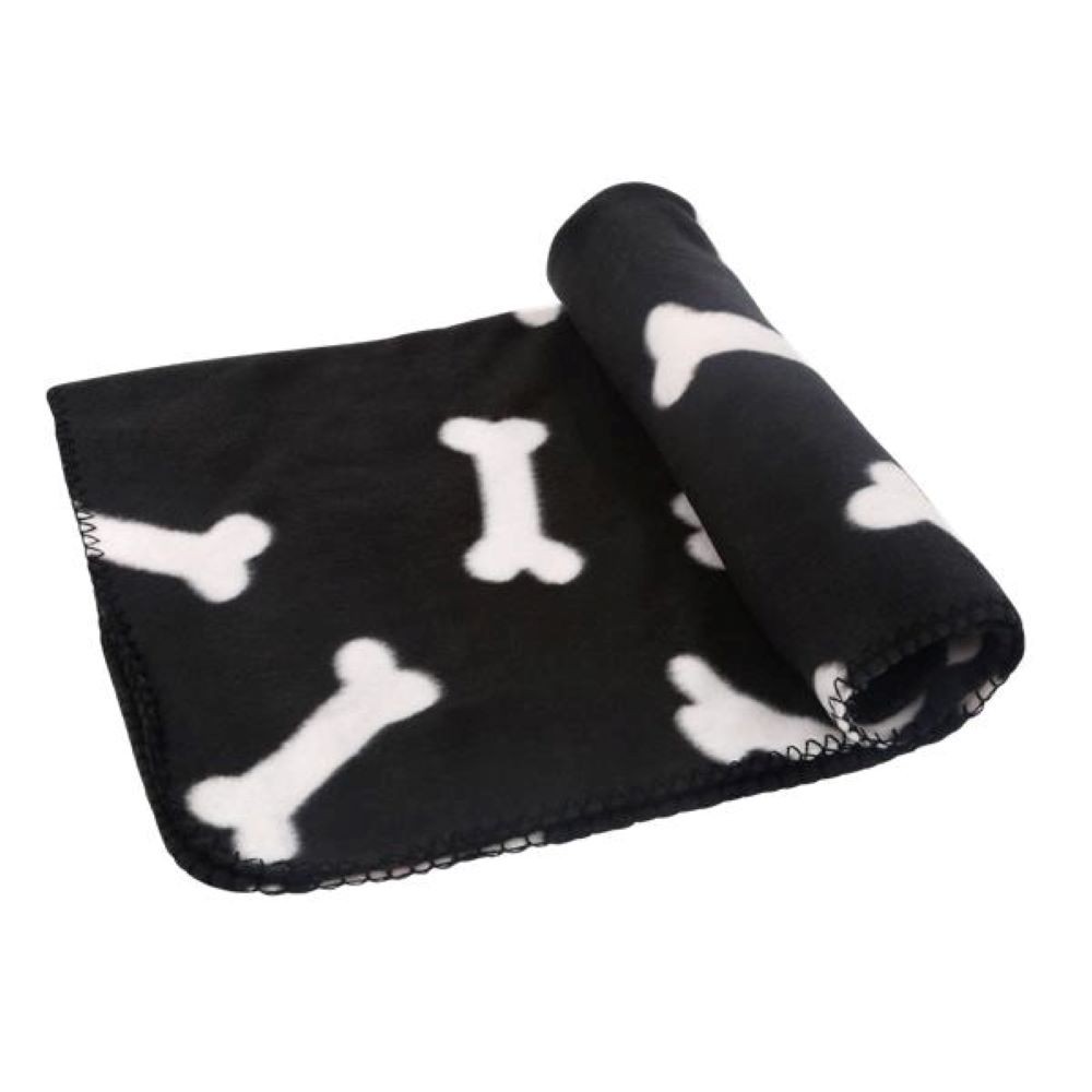 Manta para mascotas negra 220G