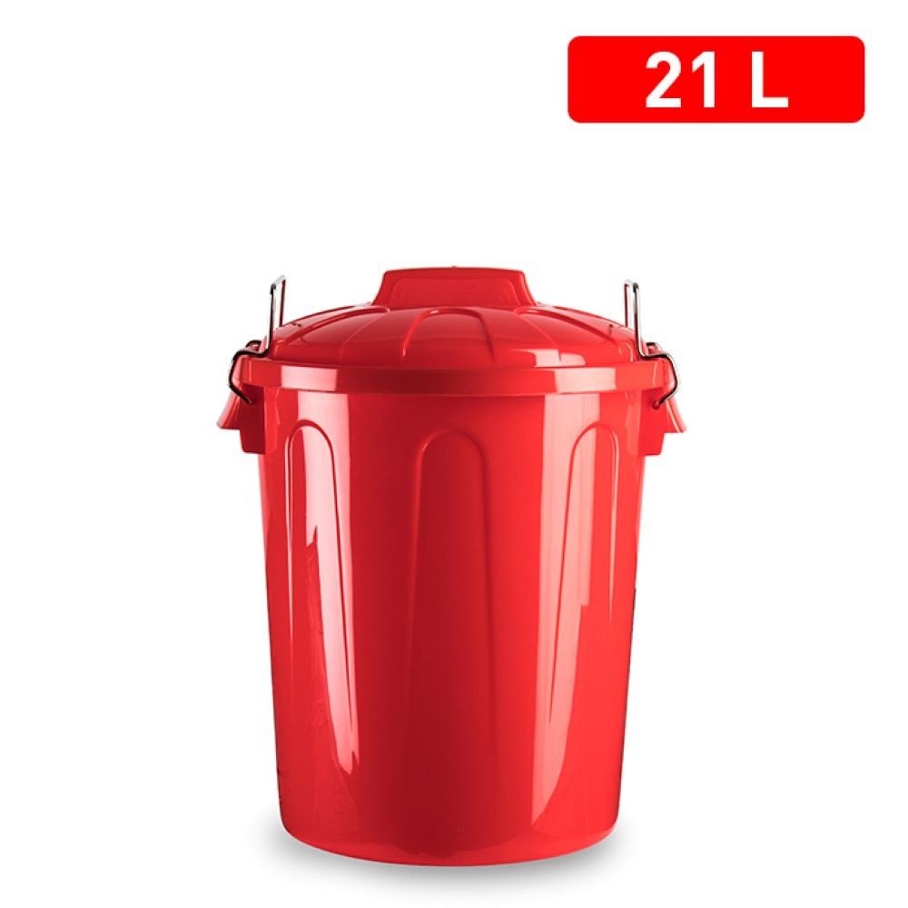 BUCKET 21L RED