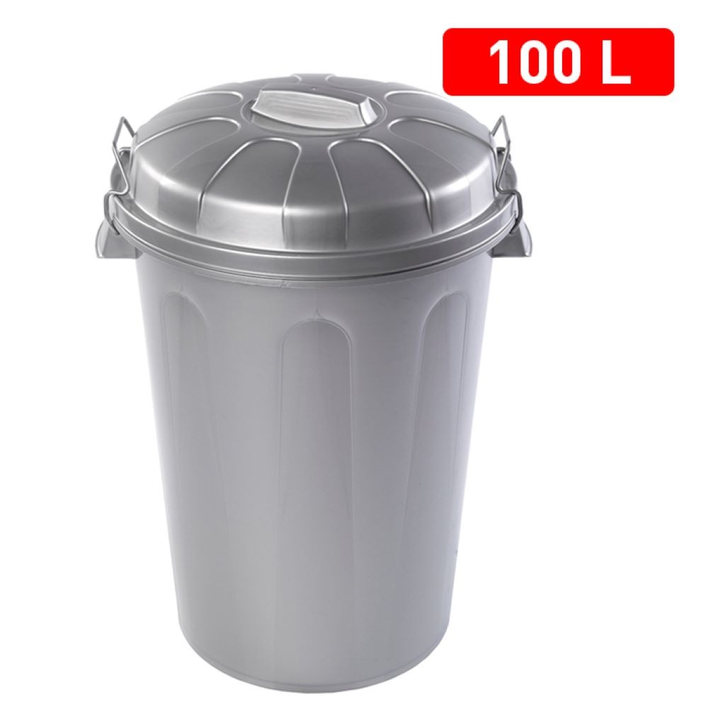 CUBO COMUNIDAD 100L PLATA