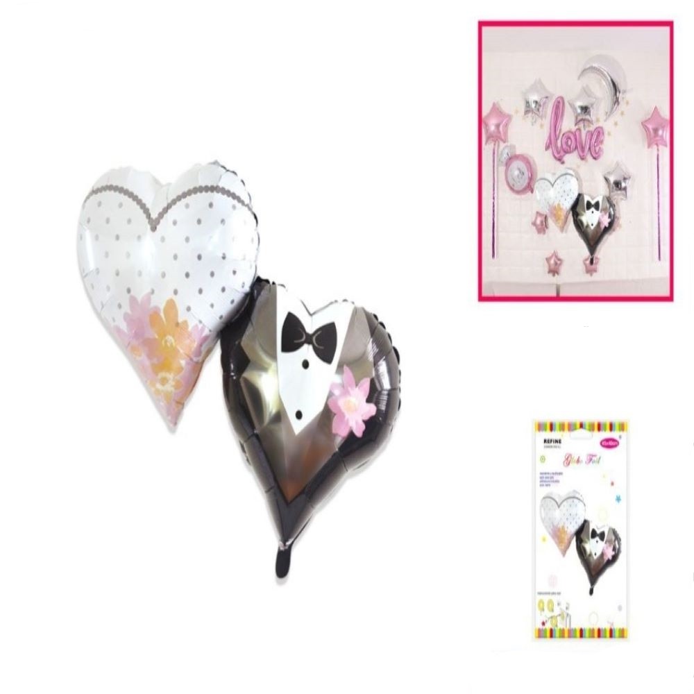 PACK CORAZÓN NOVIOS