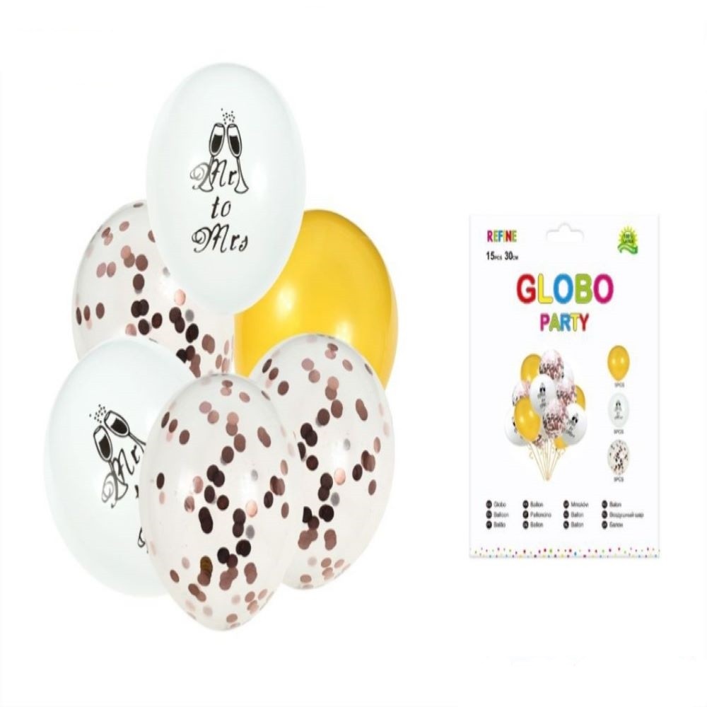 S15 BALLOONS "MR TO MRS"