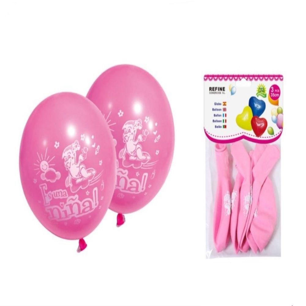 S6 GLOBOS "ES UNA NIÑA"