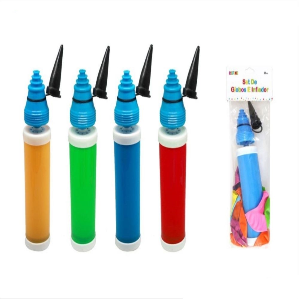 INFLADOR+20 PCS GLOBOS
