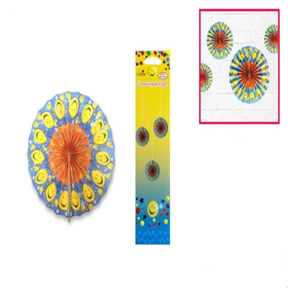 2PACK COLGANTE/CARA SONRIENTE