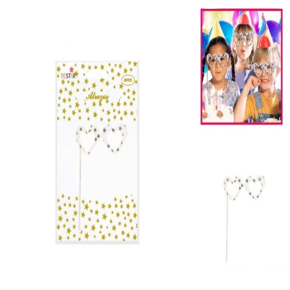 6PCS ATREZOS / GLASSES