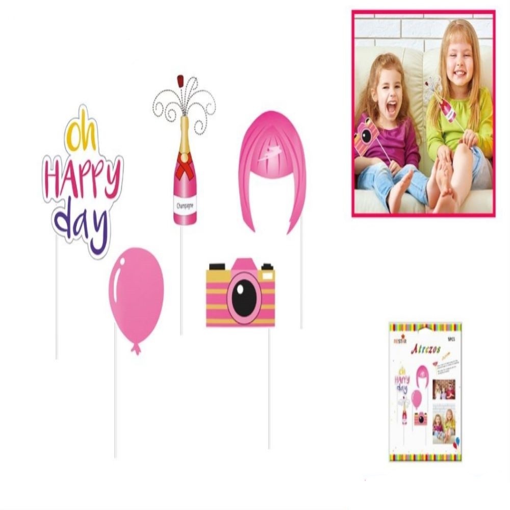 5PCS PINK PROPS