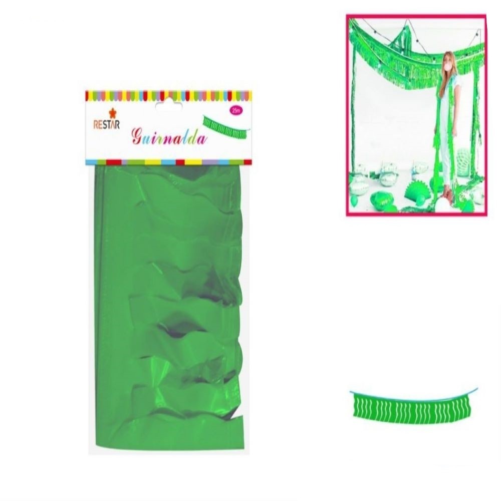 GUIRNALDA FIESTA- VERDE