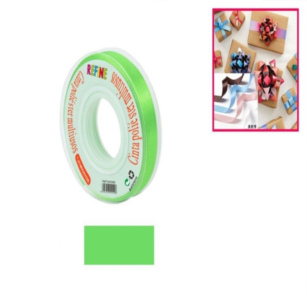 GIFT RIBBON LIGHT GREEN 1.2...