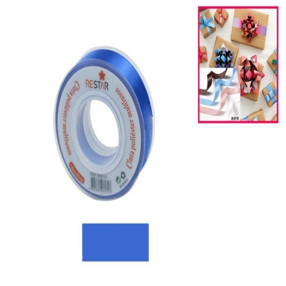 BLUE GIFT RIBBON 2.5 * 25YDS