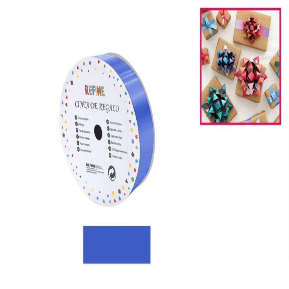 BLUE GIFT RIBBON 1.8 * 25YDS