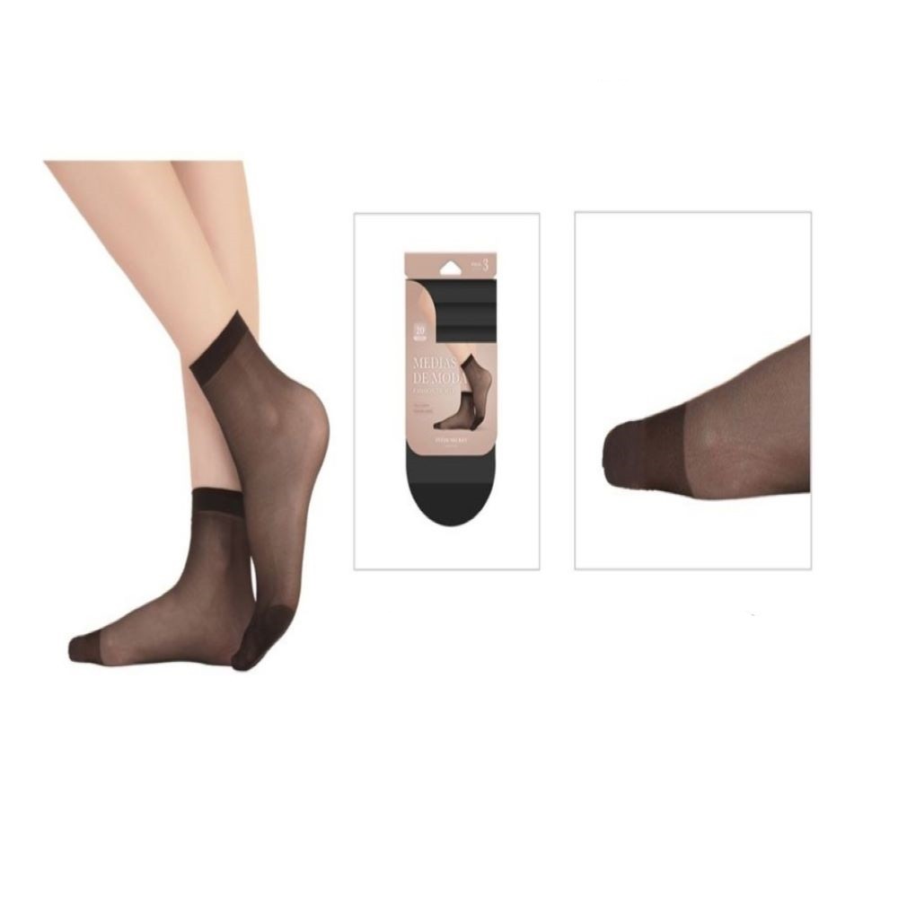 P3 CALCETINES CORTOS 20DEN-...