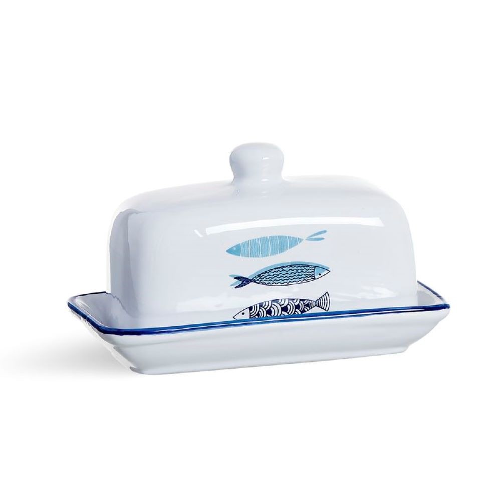 BUTTER DISH - MEDITERRANEAN