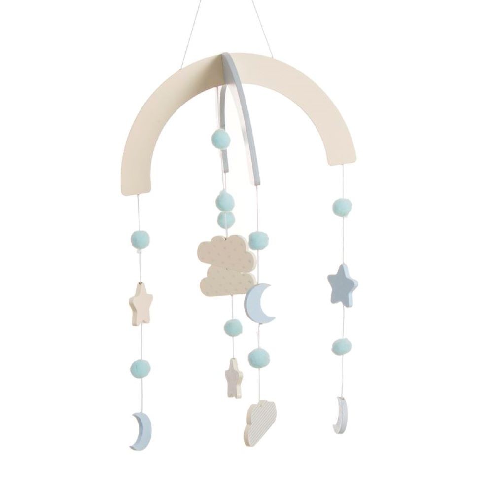 MÓVIL INFANTIL AZUL/AMARILLO