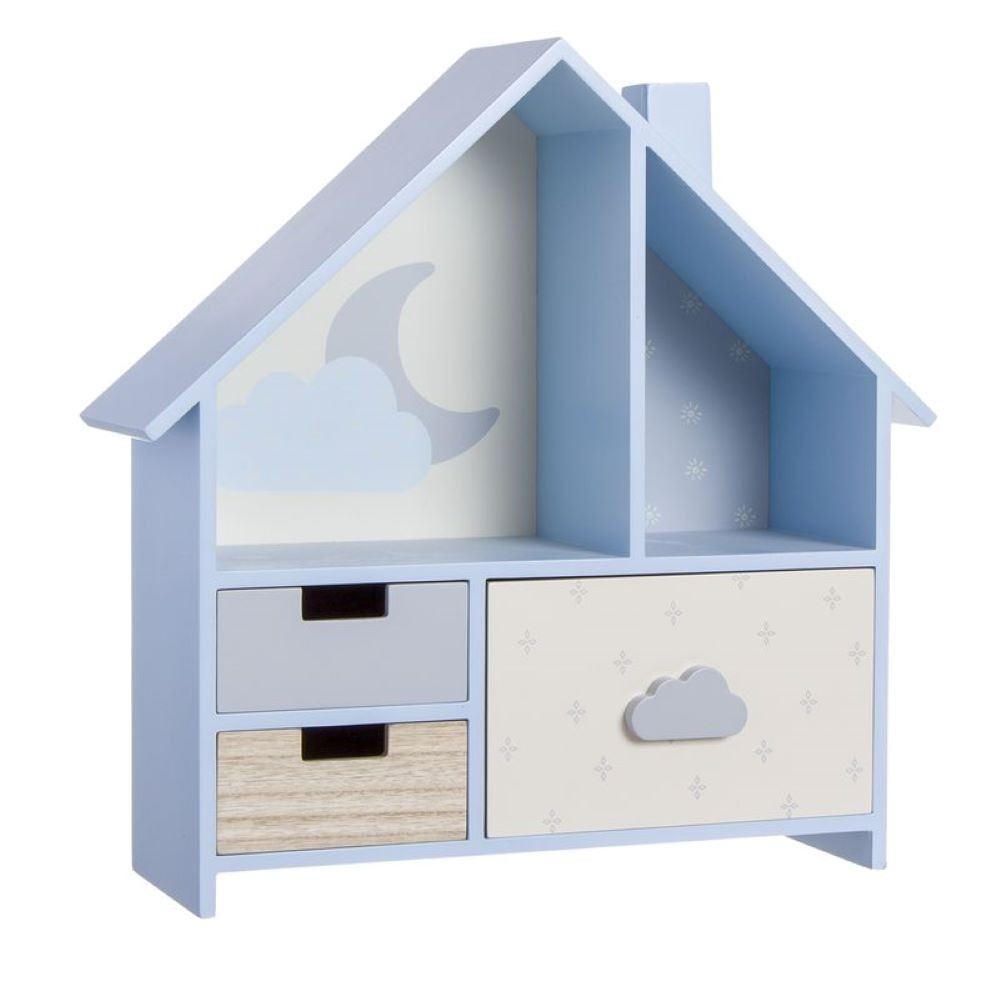 CAJONERA CASITA INF. AZUL