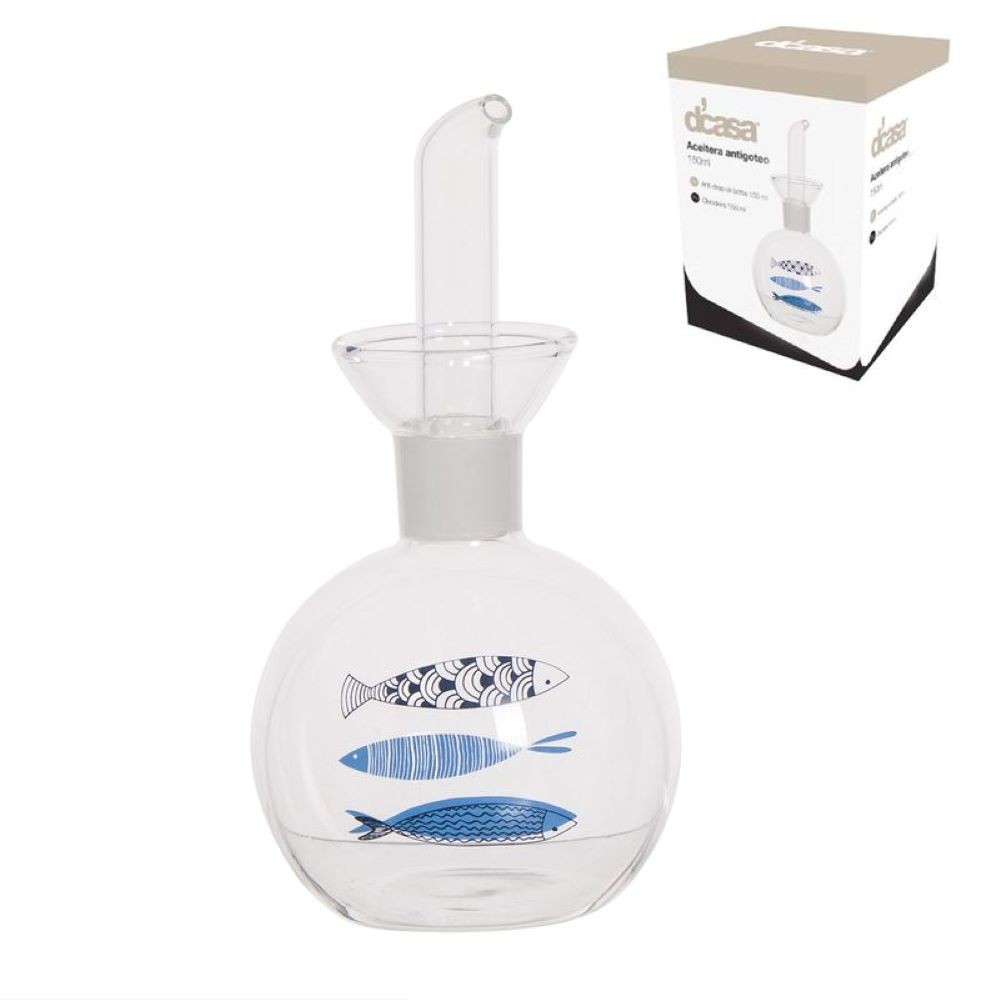 ANTI-DRIP OIL BOTTLE- FISH