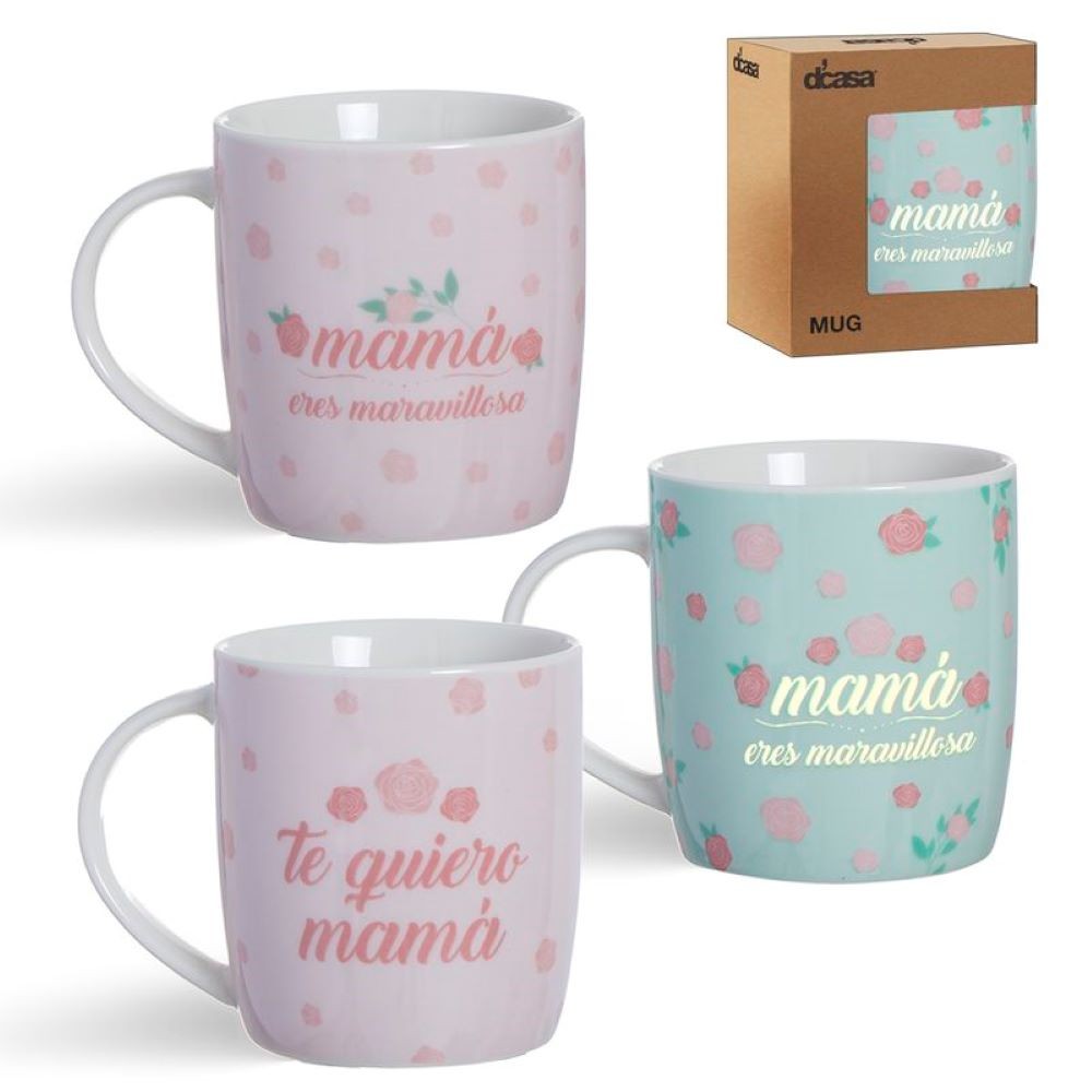 TAZA "MAMÁ ERES MARAVILLOSA"
