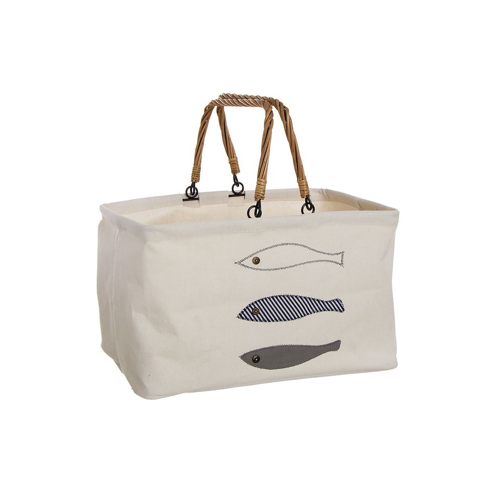 BASKET PATCH FISH-WICKER