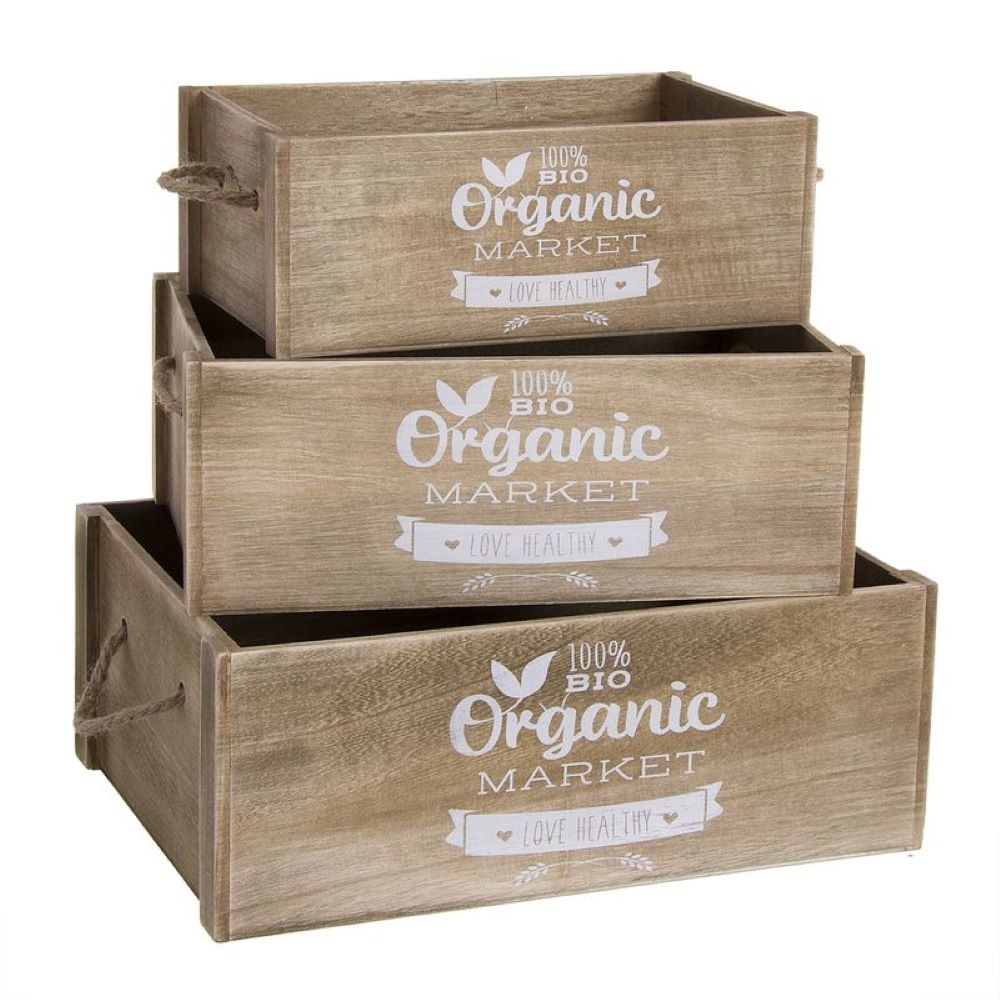ORGANIC WOOD BOX- 40X28