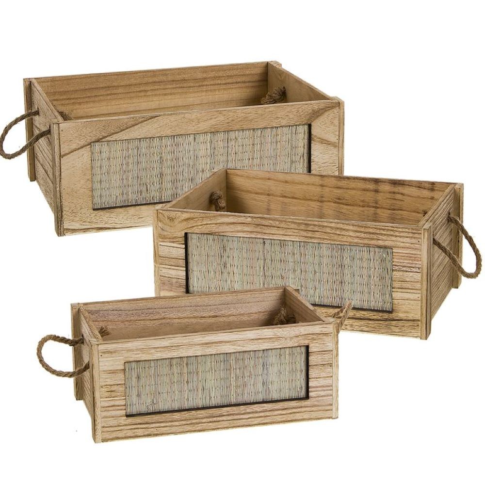 NATURAL WOOD BOX/40