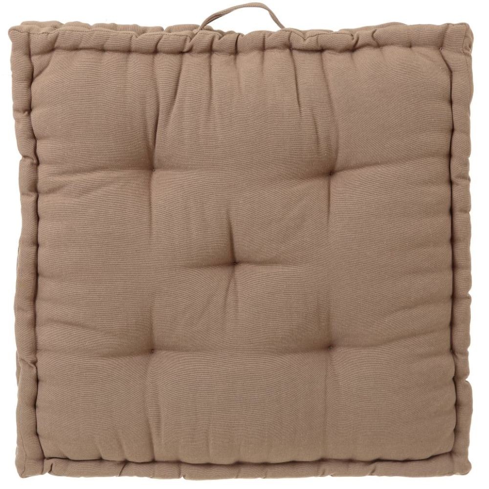 FLOOR CUSHION- BEIGE 60X10
