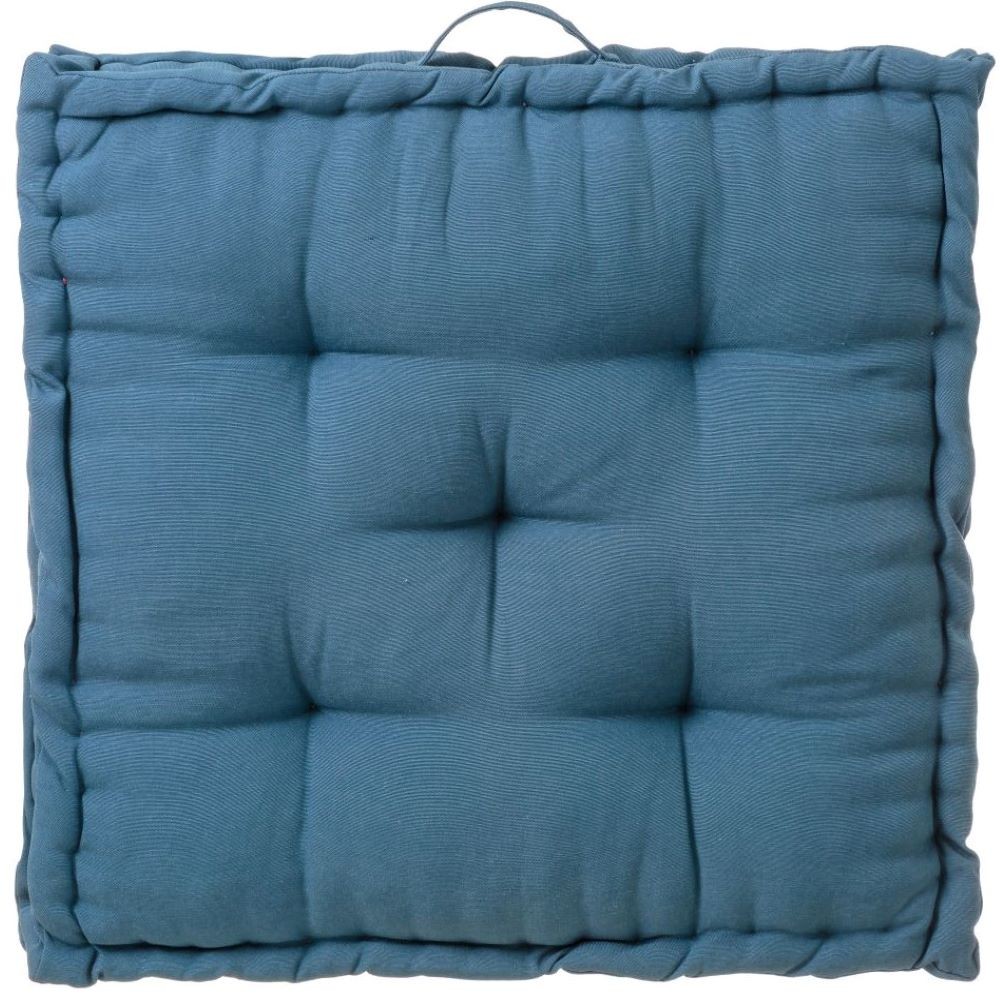 FLOOR CUSHION- BLUE 60X10