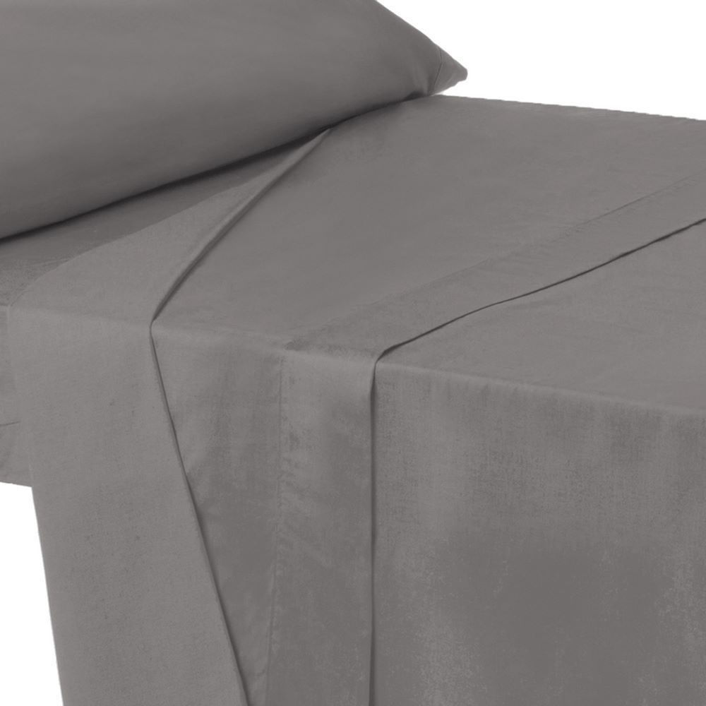 GRAY TOP SHEET-210X270 CM