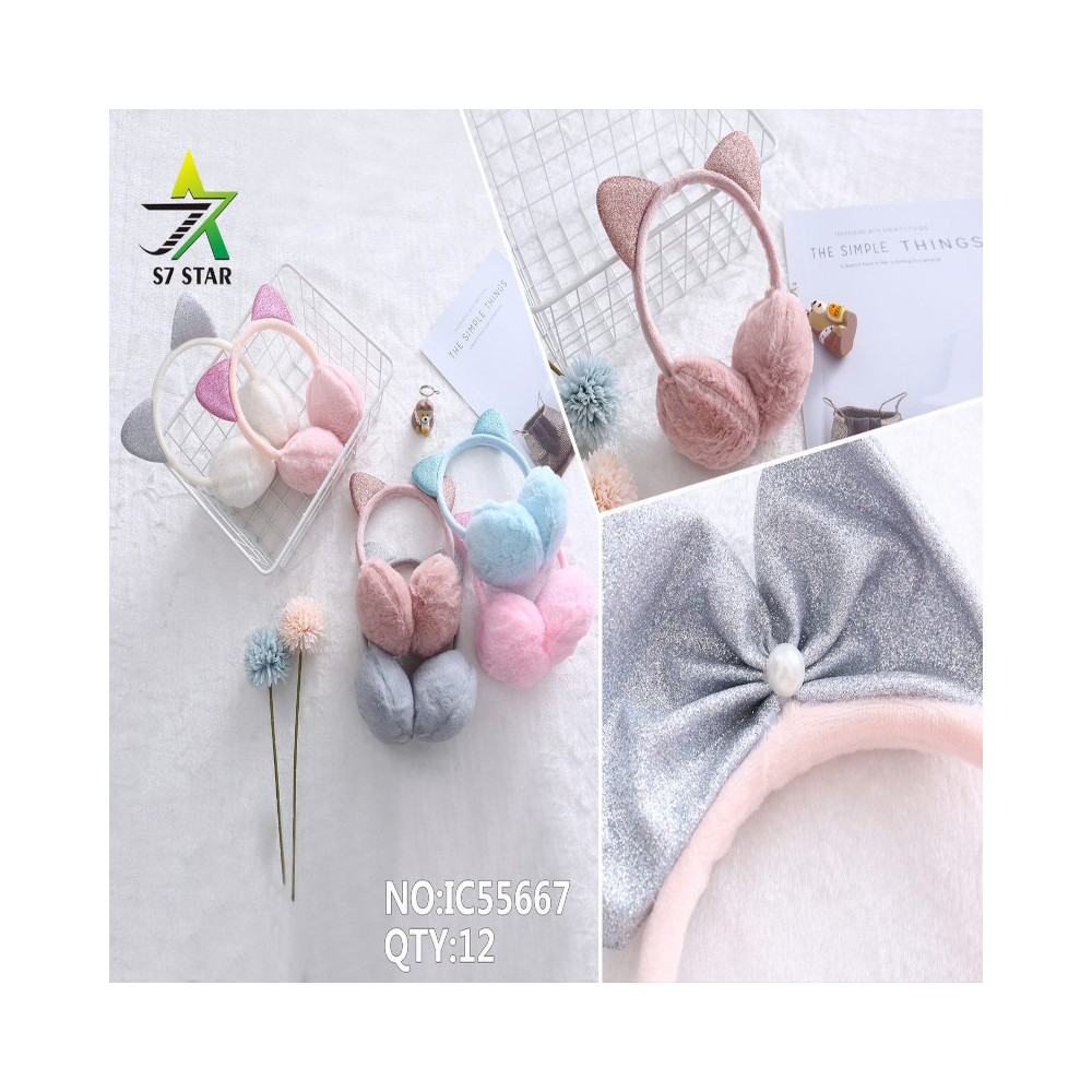 OREJERAS DE OREJAS DE GATO...