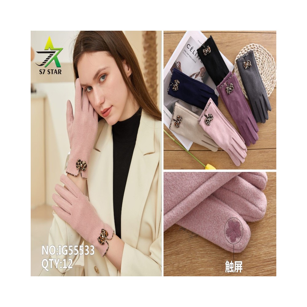 GUANTES DE TERCIOPELO PARA...