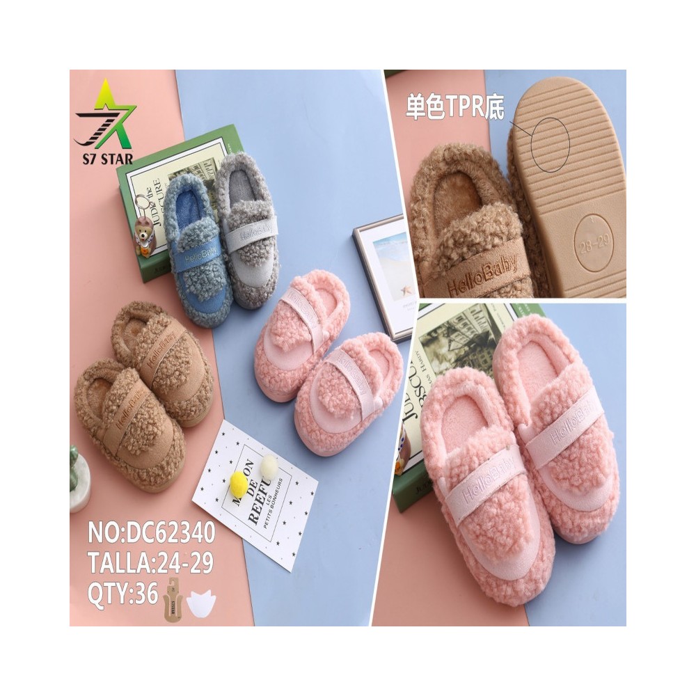 PANTUFLAS PARA NIÑOS
