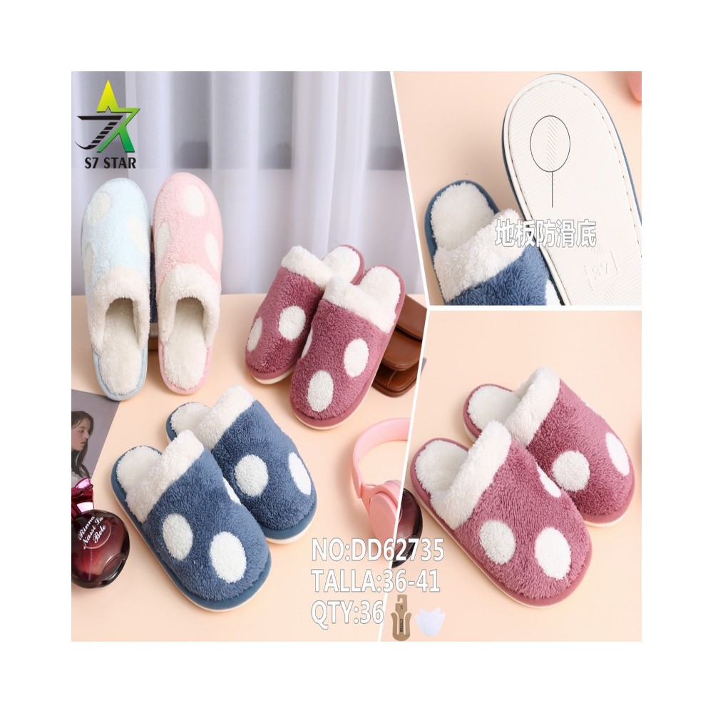 PANTUFLAS DE ALGODÓN...