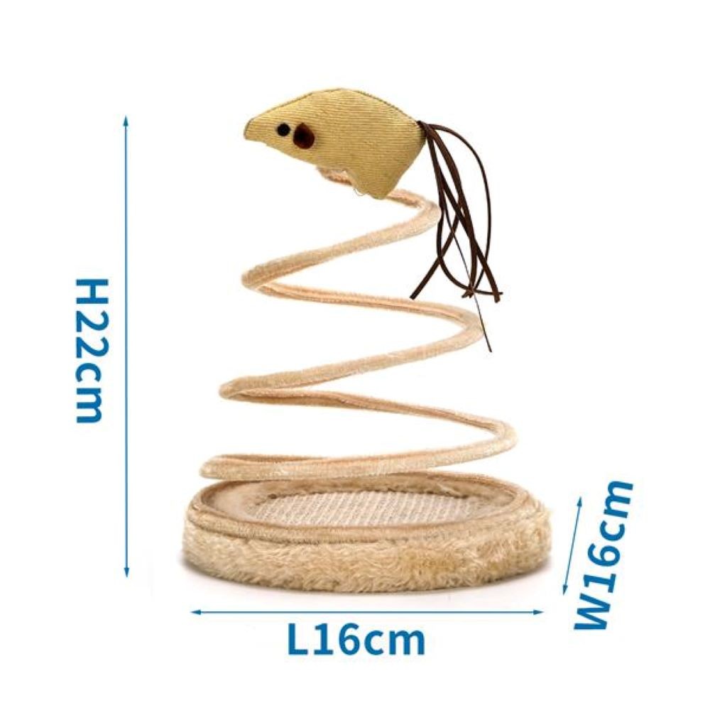 BEIGE scratching toy