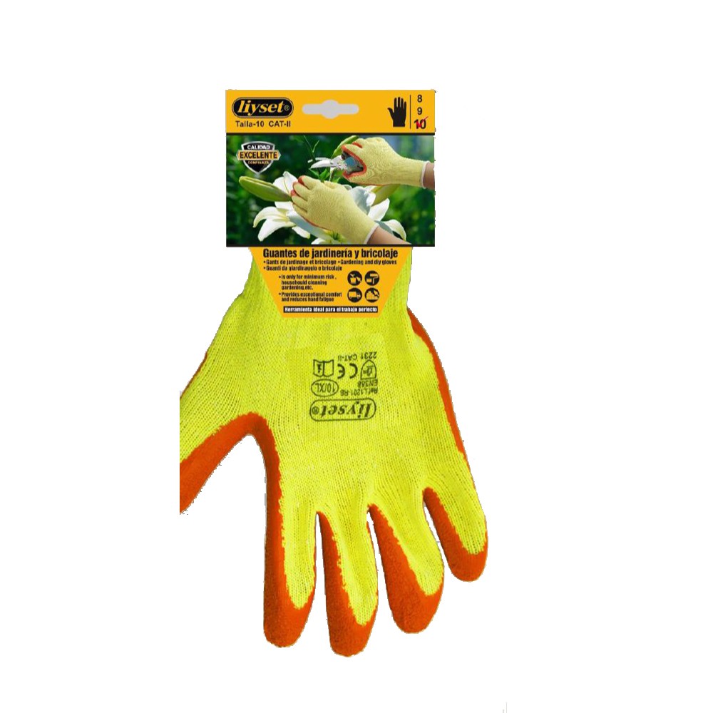 GUANTES JARDINERÍA Y BRICOLAJE