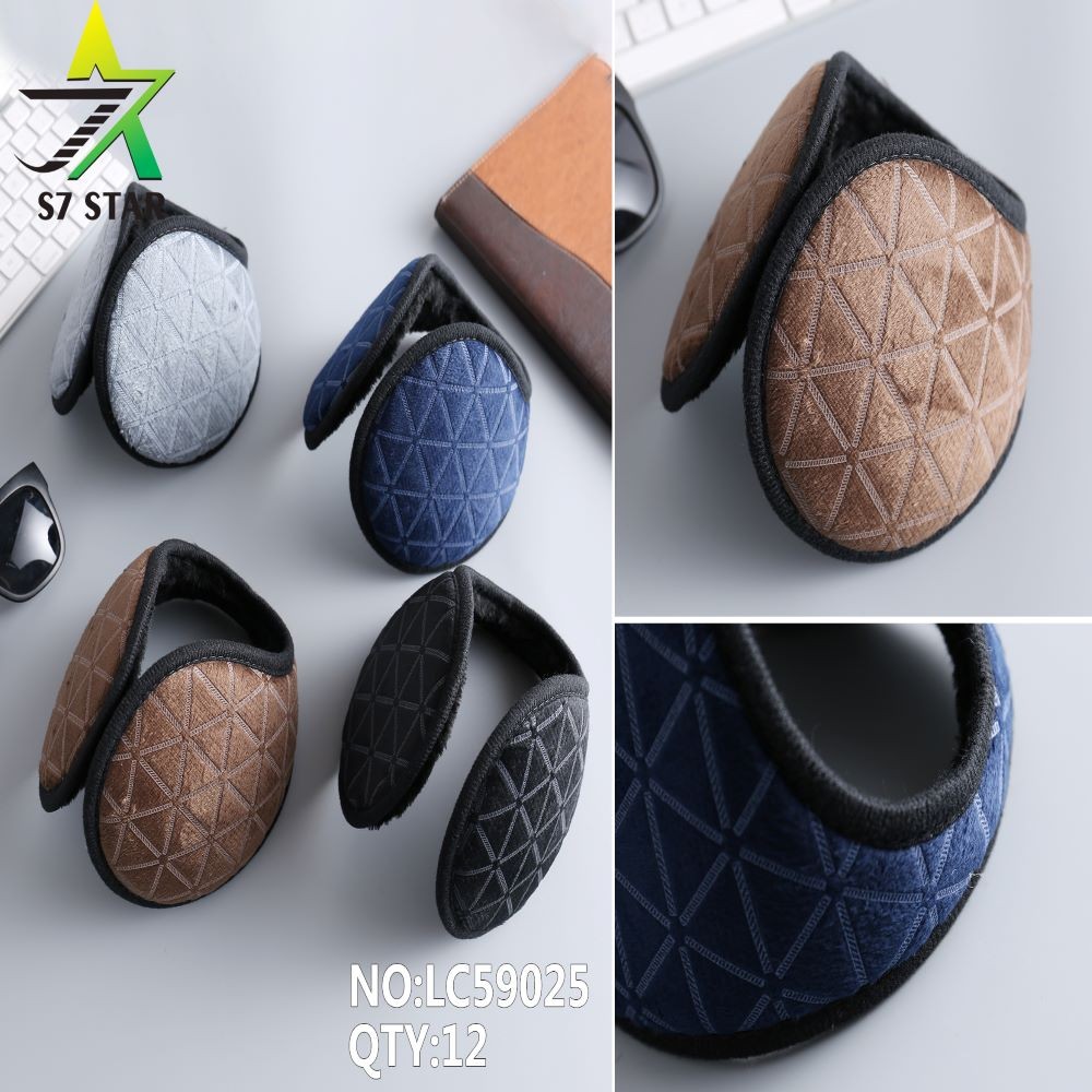 Men's / print earmuff