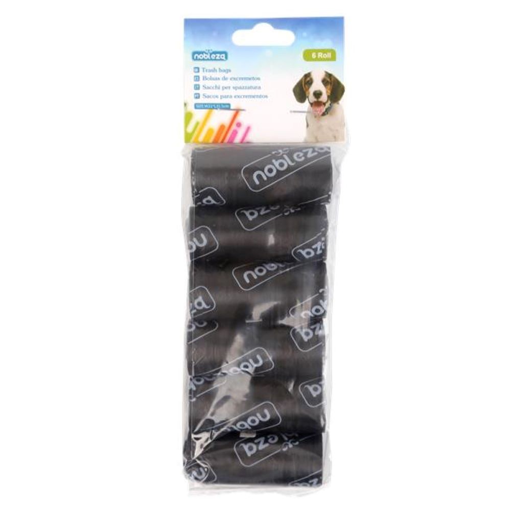6 rolls garbage bag