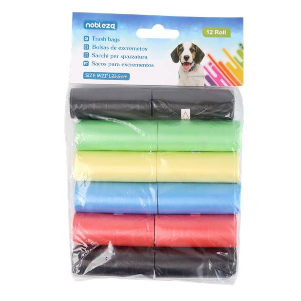12 rolls garbage bag / Colors