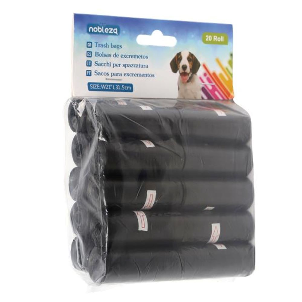 20 rolls garbage bag / BLACK