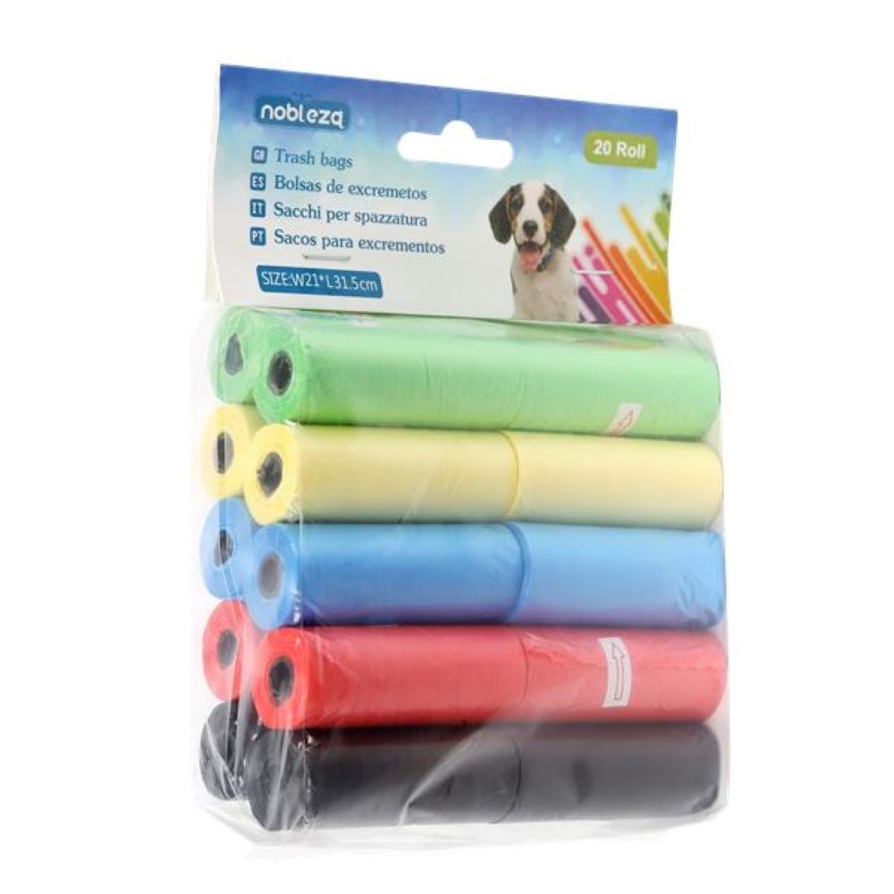 20 rolls garbage bag / COLORS