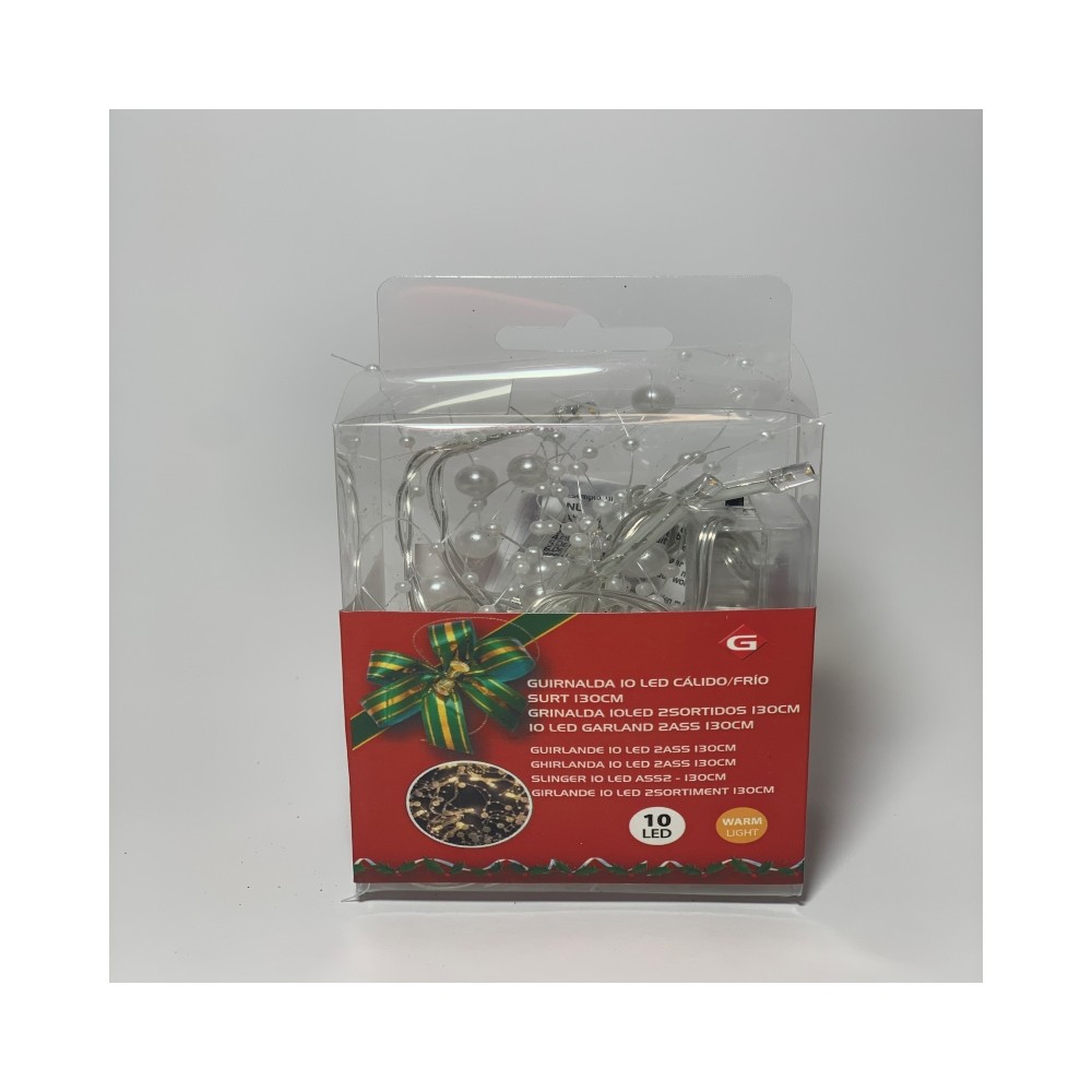 Guirnalda 10 LED Cálido/Frío