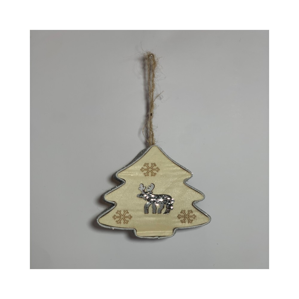 Taco pino plata glitter ILED