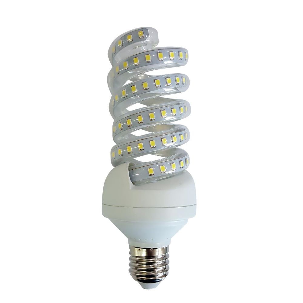 LED ESPIRAL 18W E27 6400K